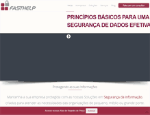 Tablet Screenshot of fasthelp.com.br